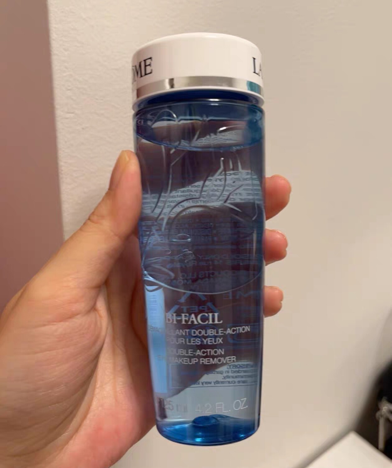 2件包邮兰蔻卸妆水油分离眼唇卸妆深层清洁清爽温和不刺激125ml