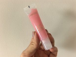 Lancome兰蔻Juicy Tubes果汁唇蜜果冻亮润15ml淡橘粉无闪正装无盒