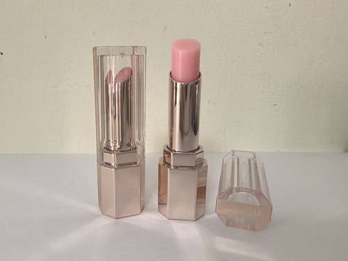 爆汁水蜜桃～兰蔻是我亮采水唇膏10号0°C白桃色0.8g无盒