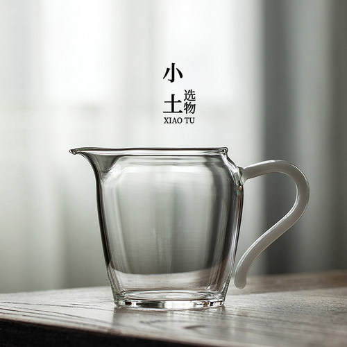 高透断水玻璃公道杯茶漏套装