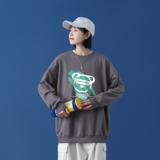 Y2827P38新款卫衣21秋冬男圆领韩版嘻哈运动外套ins港风休闲卫衣，男装卫衣，星座510A-1