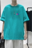 T2227P25港风室内男士t恤短袖ins潮牌潮流夏季薄款上衣服港风宽松，男装T恤，星座510A-1