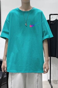 T2227P25港风室内男士t恤短袖ins潮牌潮流夏季薄款上衣服港风宽松图片