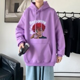 LD5675P38男oversize小众高街男潮ins春秋季男生衣服美式重磅卫衣，男装卫衣，星座510A-1