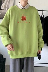 Y2299P38主推 2022秋季ins潮男士潮趣印花卫衣时尚圆领宽松上衣图片