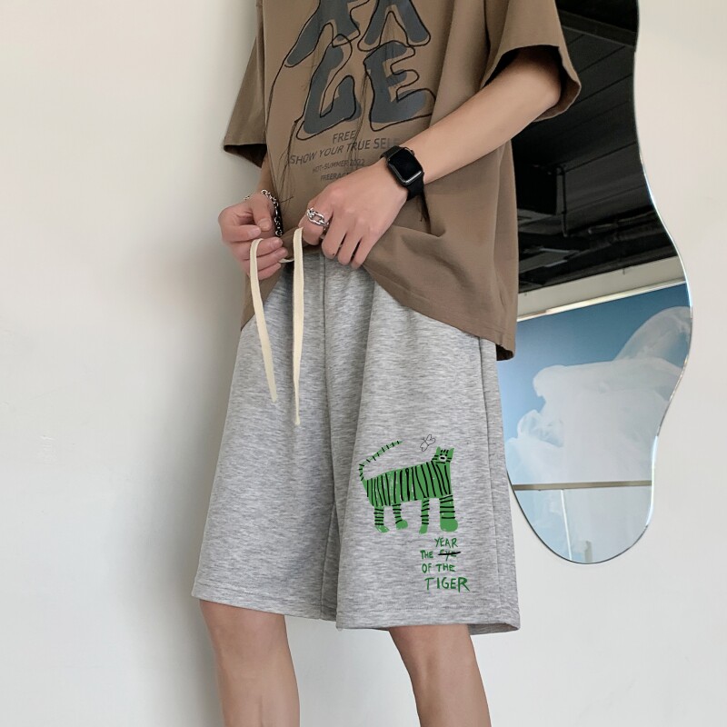 DD3531百搭沙滩篮球大码宽松户外时尚休闲夏季短裤男六分短裤,男装休闲裤,星座510A-1