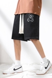 DN3808阳光景牛仔短裤男宽松休闲韩版日系港风潮牌工装短裤男，男装牛仔裤，星座510A-1