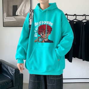 LD5675P38男潮ins春秋季男生衣服美式重磅卫衣男oversize小众高街图片