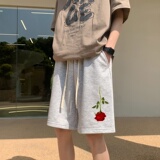 DD3527男六分短裤百搭沙滩篮球大码宽松户外时尚休闲夏季短裤，男装休闲裤，星座510A-1