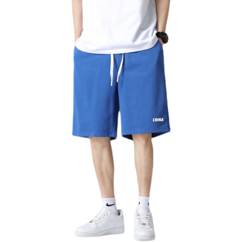 DK3521P40日系宽松抖音高品质纯棉运动五分短裤宽松短裤男生短裤,男装休闲裤,星座510A-1
