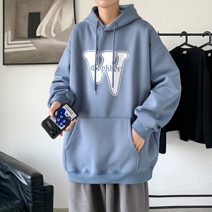 LD5673P38上衣服男生连帽外套卫衣男士新款潮牌ins宽松男装秋装图片
