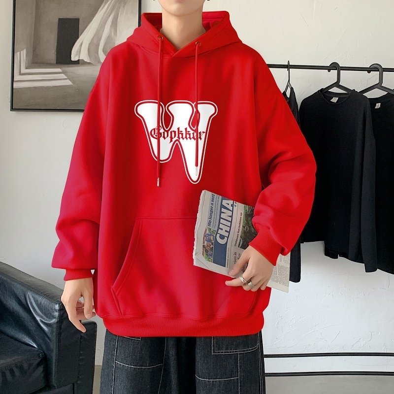 LD5673P38连帽外套卫衣男士新款潮牌ins宽松男装秋装上衣服男生,男装卫衣,星座510A-1