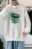 Y2827P38新款卫衣21秋冬男圆领韩版嘻哈运动外套ins港风休闲卫衣，男装卫衣，星座510A-1
