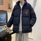 MY2936P105冬新款学生潮牌帅气面包服港风情侣棉袄加厚立领外套，男装棉衣，星座510A-1