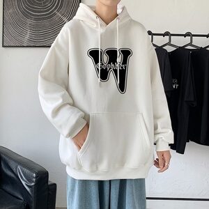 LD5673P38潮牌ins宽松男装秋装上衣服男生连帽外套卫衣男士新款图片