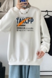 Y2466P38秋季男士bf宽松卫衣港风卫衣新款圆领韩版潮流衣服，男装卫衣，星座510A-1