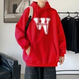 LD5673P38上衣服男生连帽外套卫衣男士新款潮牌ins宽松男装秋装，男装卫衣，星座510A-1