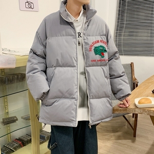 MY2936P105冬新款学生潮牌帅气面包服港风情侣棉袄加厚立领外套图片