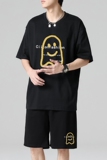 TZ3884休闲运动套装轻奢时尚感男士短袖t恤男夏季薄款潮牌短裤，男装休闲套装，星座510A-1