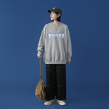 Y2845P38中性模特秋季ins潮男潮趣印花卫衣时尚圆领宽松上衣，男装卫衣，星座510A-1