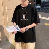 T3328P25男港风T恤落肩款宽松T恤克莱因蓝T仓库一件起正常配送中，男装T恤，星座510A-1