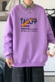 Y2466P38圆领卫衣男春秋季潮ins宽松休闲港风情侣长袖上衣，男装卫衣，星座510A-1