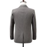 T2Z8630P150新款男士西服套装韩版休闲二件套条纹男西装外套，男装西服套装，星座510A-1