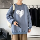 Y2610P38港风21秋季新款动漫圆领卫衣男潮流宽松青少年休闲外套，男装卫衣，星座510A-1