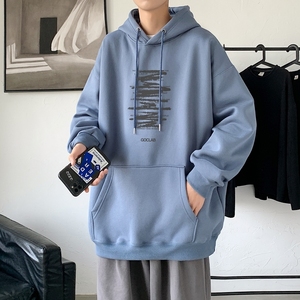 LD5672P38时尚oversize长袖上衣男士潮卫衣男女2023秋季新款男装图片