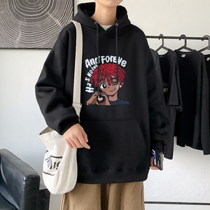LD5675P38美式重磅卫衣男oversize小众高街男潮ins春秋季男生衣服图片