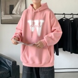 LD5673P38男生连帽外套卫衣男士新款潮牌ins宽松男装秋装上衣服，男装卫衣，星座510A-1