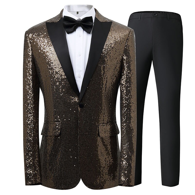 T3Z8619P155韩版设计师男士西装三件套欧美舞台演出服西服套装男,男装西服套装,星座510A-1