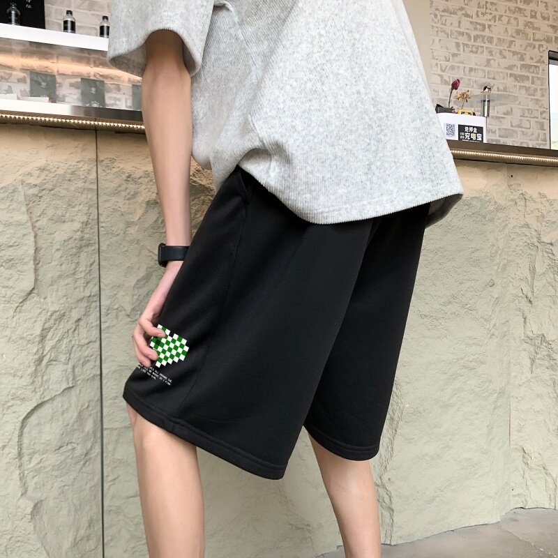 DD3528宽松户外时尚休闲夏季短裤男六分短裤百搭沙滩篮球大码,男装休闲裤,星座510A-1