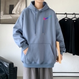 L2364P48延续潮流元素潮趣文字字母印花常规款连帽卫衣男，男装卫衣，星座510A-1