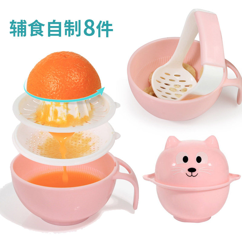 婴儿辅食研磨碗研磨器8件套手动宝宝辅食机料理机榨汁机榨果泥机在类目 尿片/洗护/喂哺/推车床, 水杯/餐具/研磨/附件, 食物研磨器中 - 来自Buy2taobao.com提供专业的淘宝代购服务