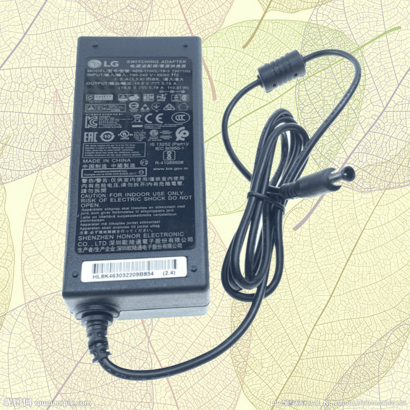 LG PF1000UW-CH原装投影仪电源适配器直流开关充电器充电线电源线