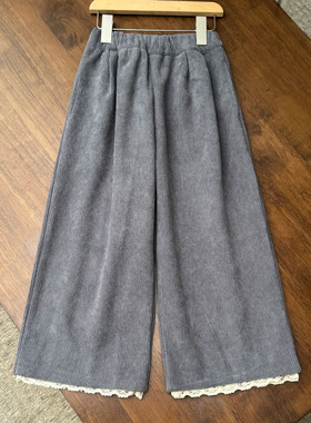 202女童长裤春季新款休闲裤条绒裤110-150cm