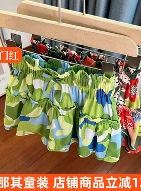 632西班牙品牌女童短裤夏季薄款裙裤92-134cm