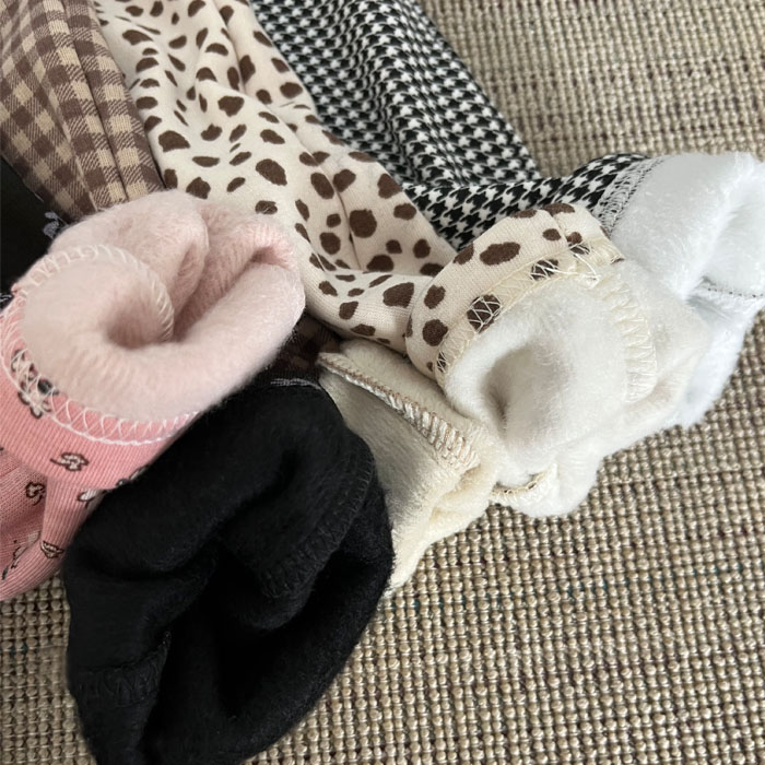 6021日单女童长裤秋冬加绒保暖裤80-160cm