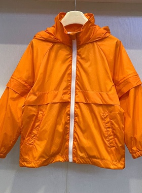 6151砖贵Lit*****男女童长袖外套春秋夏季薄款上衣120-160cm