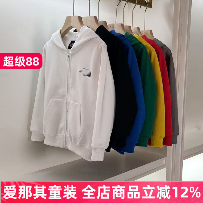 6021男女童长袖卫衣秋冬连帽外套上衣110-160cm 特价！