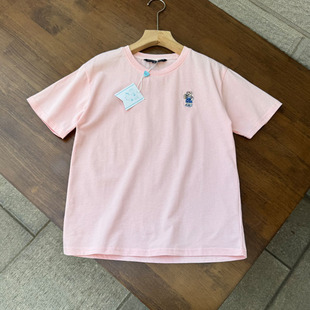 6021男女童短袖 夏季 棉T印花卡通上衣中大童120 170cm T恤衫