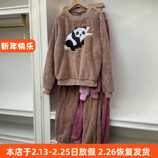 6120女款上衣卫衣加绒裤子家居服成人大童套装 分开拍！