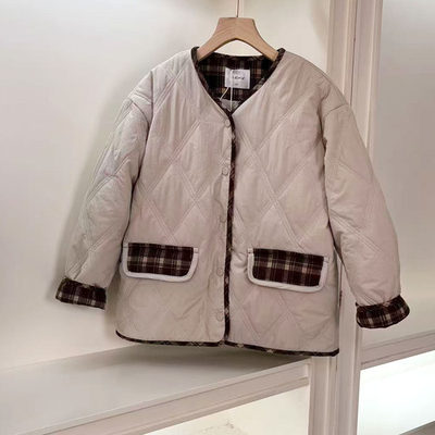 女童棉衣冬季保暖上衣防风外套