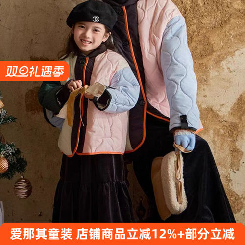 243女童棉衣秋冬棉袄长袖防风保暖上衣外套90-160cm 特价！