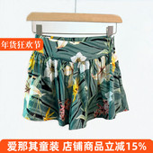 夏季 薄款 裙裤 2210西班牙女童短裤 新款 中大童