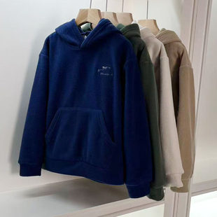 外套120 休闲衫 160cm 卫衣秋冬加绒上衣帽衫 243男女童长袖