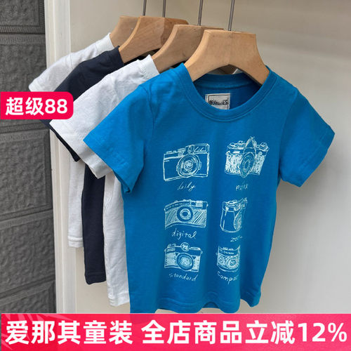 男女童短袖T恤衫夏季薄款棉T上衣