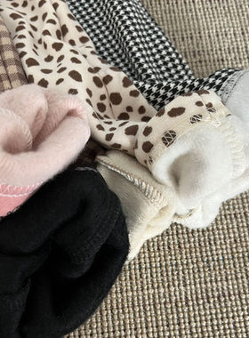 6022日单女童长裤秋冬加绒保暖裤80-160cm