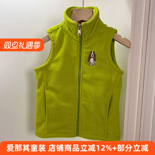 男女童背心春秋冬季马甲上衣外套